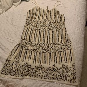 Beaded Shift Dress